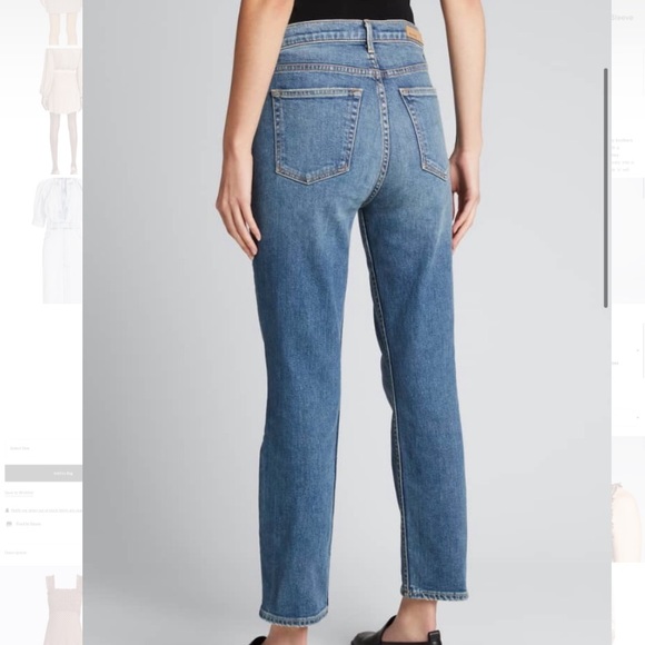 GRLFRND Reed  High Rise Tapered Cropped Jeans - Picture 3 of 7